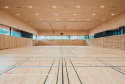 Turnhalle Rietwies Wattwil, Architekturfotografie
